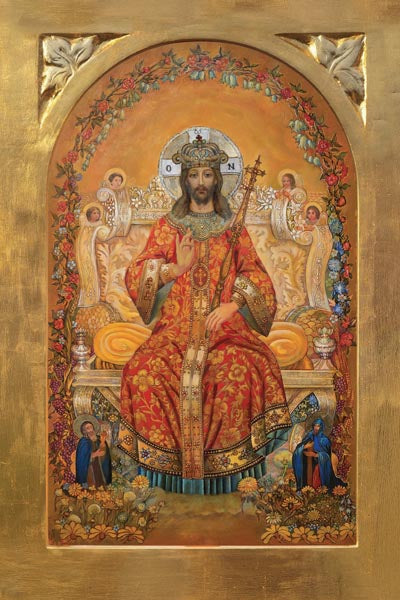 Jesus Christ the Returning King Prayer Card