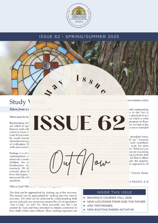 Apostolate Newsletter Printed Copy