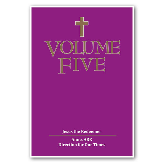 Volume Five: Jesus the Redeemer