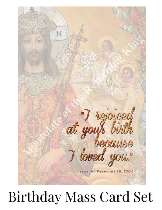 Mass Card Set- Birthday Graces