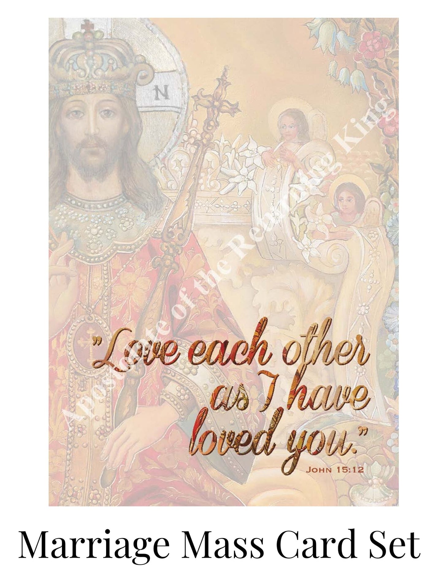 Mass Card Set- Bless This Marriage