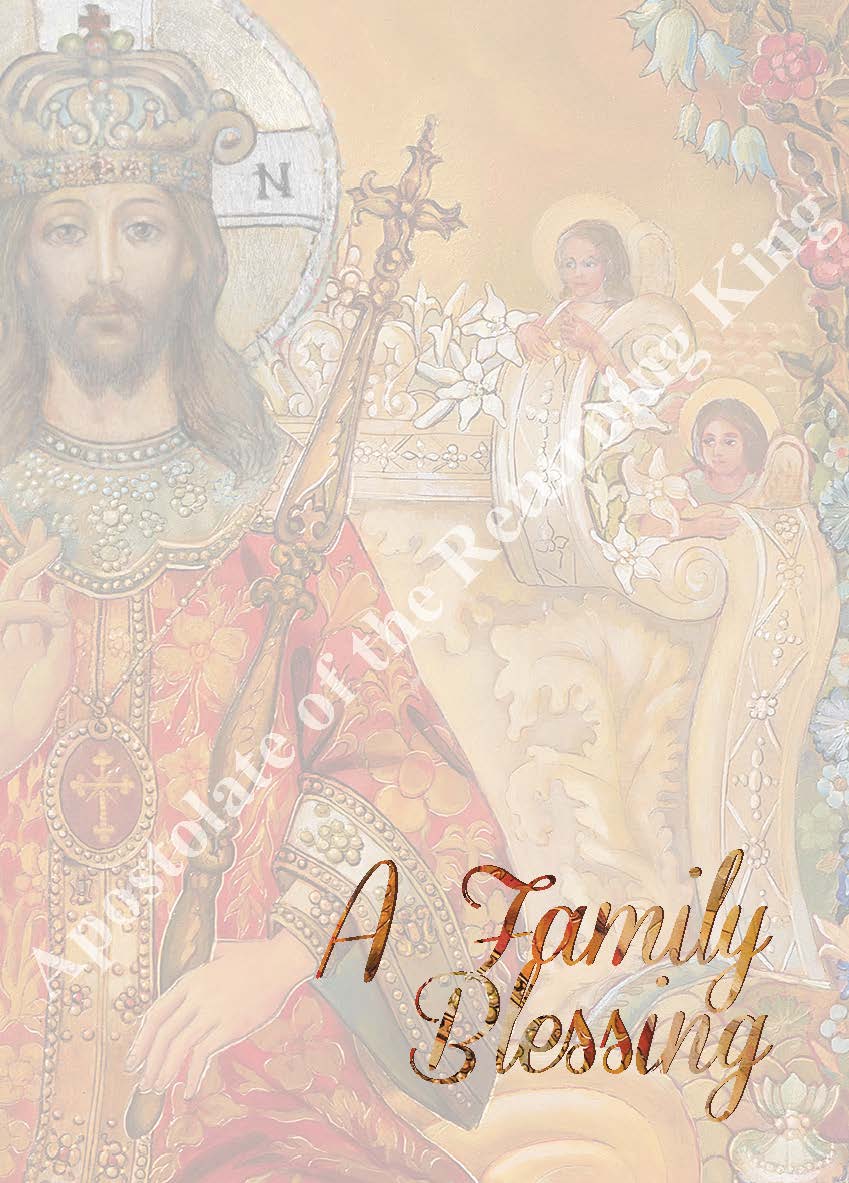 Mass Card Set- A Family Blessing